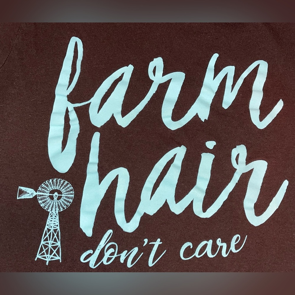 Farm Hair Don’t Care T-shirt - Picture 3 of 6